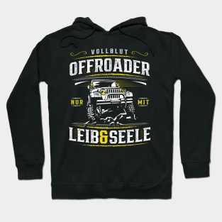 Offroad - Offroader - Germany - 4x4 Jeep Hoodie